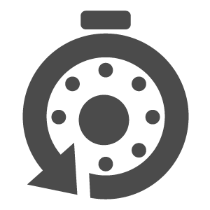 Uhr Symbol für wiederkehrende Schmerzen